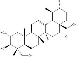 Asiatic Acid (Dammarolic acid, Asiantic acid) 464-92-6